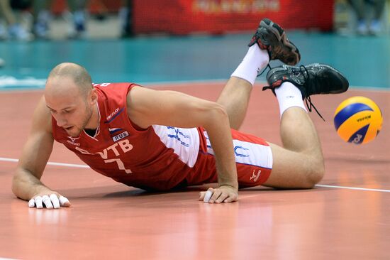 2014 FIVB Volleyball Men's World Championship. Russia vs. Bulgaria