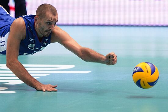 2014 FIVB Volleyball Men's World Championship. Russia vs. Bulgaria