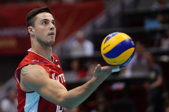 2014 FIVB Volleyball Men's World Championship. Russia vs. Bulgaria