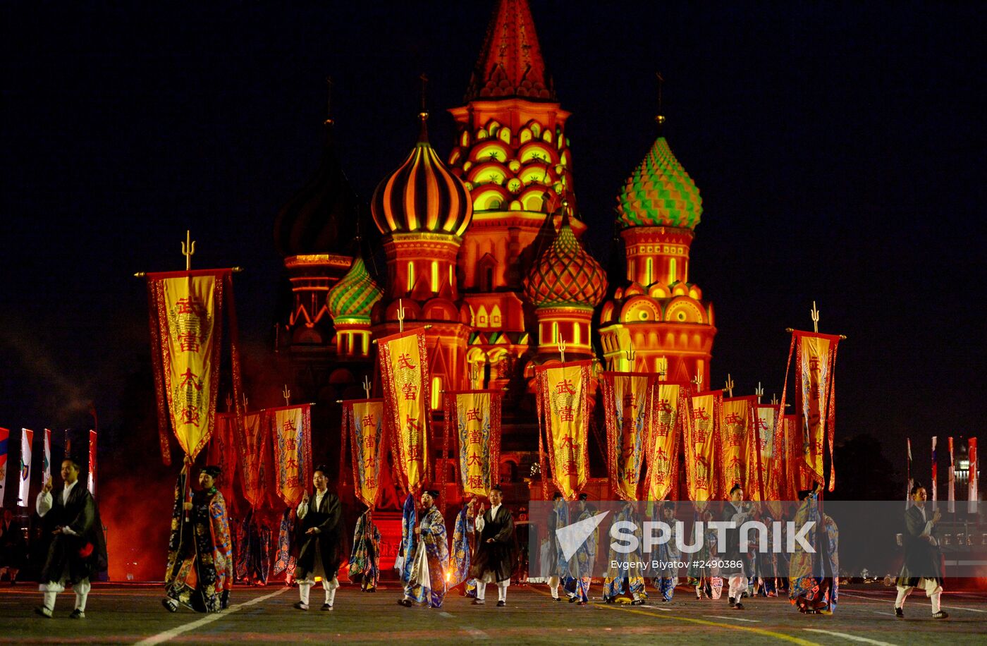 Closing ceremony of 2014 Spasskaya Tower festival
