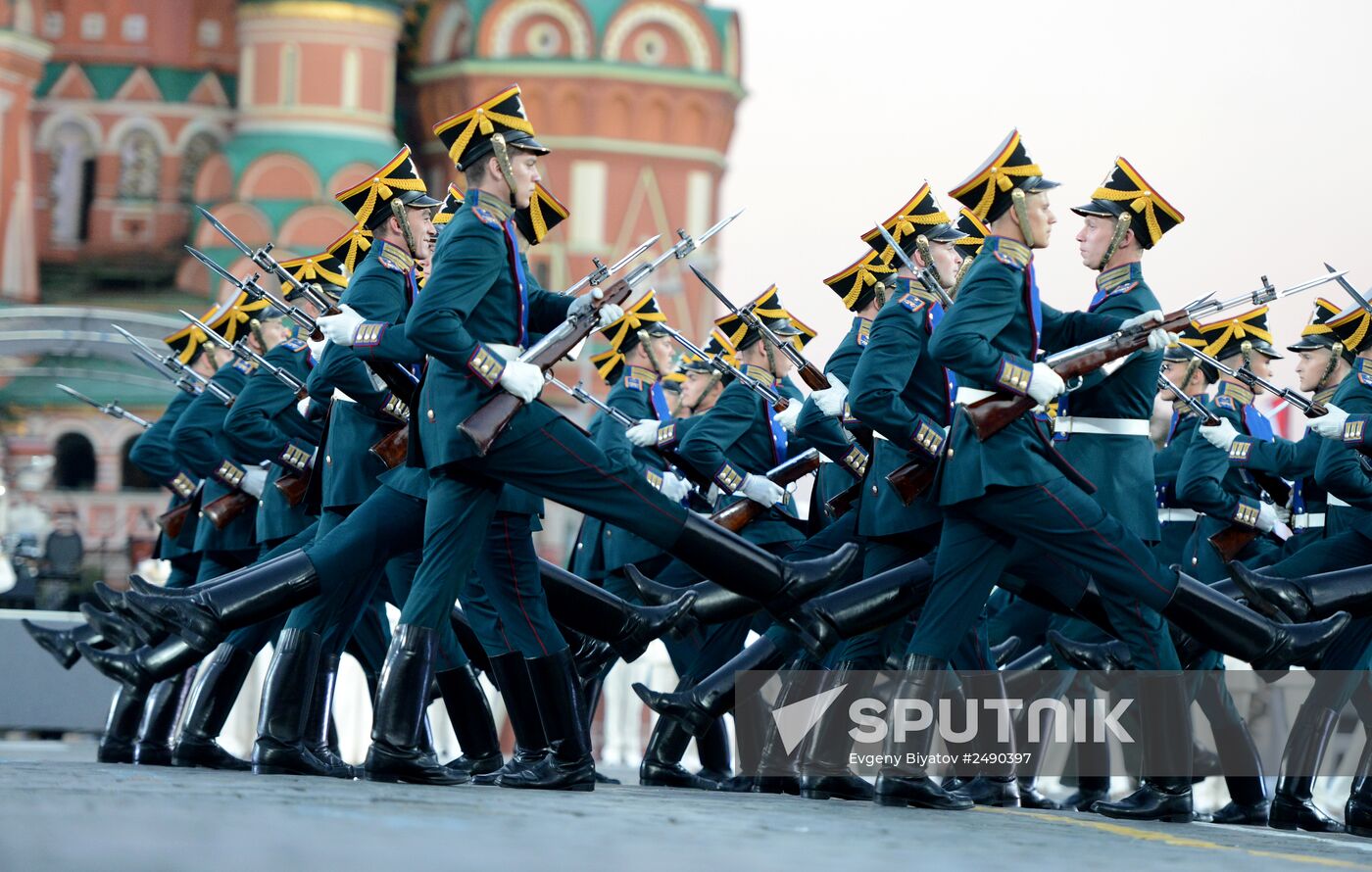 Closing ceremony of 2014 Spasskaya Tower festival