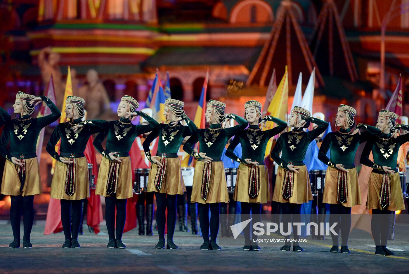 Closing ceremony of 2014 Spasskaya Tower festival