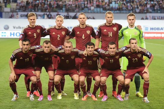 UEFA Euro 2016 qualifier. Russia vs. Liechtenstein