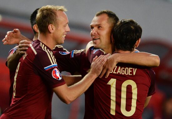 UEFA Euro 2016 qualifier. Russia vs. Liechtenstein