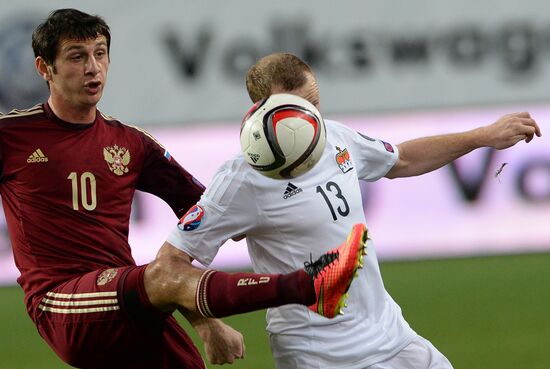 UEFA Euro 2016 qualifier. Russia vs. Liechtenstein