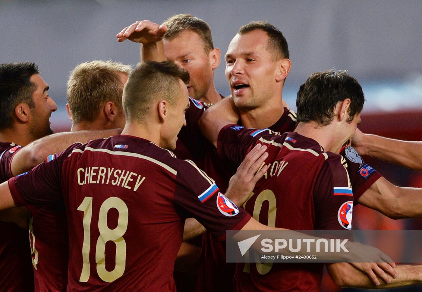 UEFA Euro 2016 qualifier. Russia vs. Liechtenstein