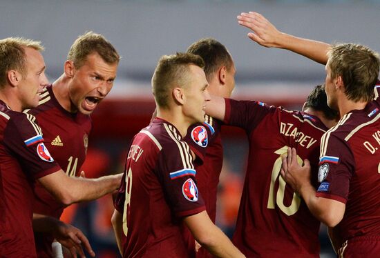 UEFA Euro 2016 qualifier. Russia vs. Liechtenstein