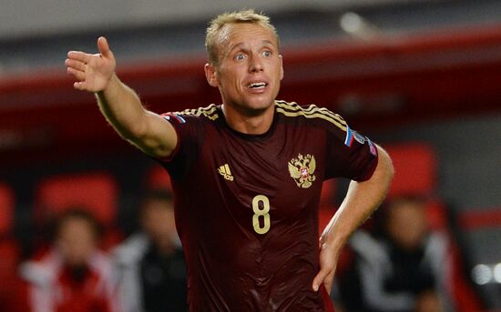 UEFA Euro 2016 qualifier. Russia vs. Liechtenstein