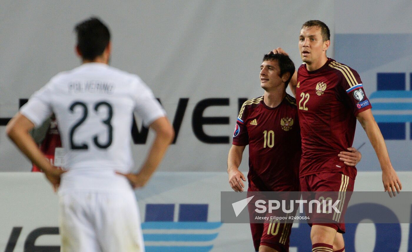 UEFA Euro 2016 qualifier. Russia vs. Liechtenstein