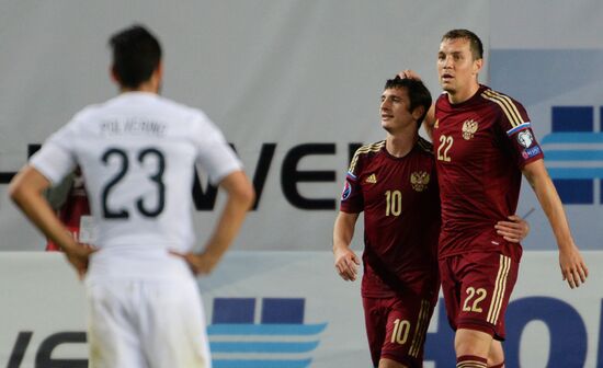 UEFA Euro 2016 qualifier. Russia vs. Liechtenstein