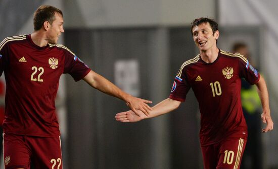 UEFA Euro 2016 qualifier. Russia vs. Liechtenstein