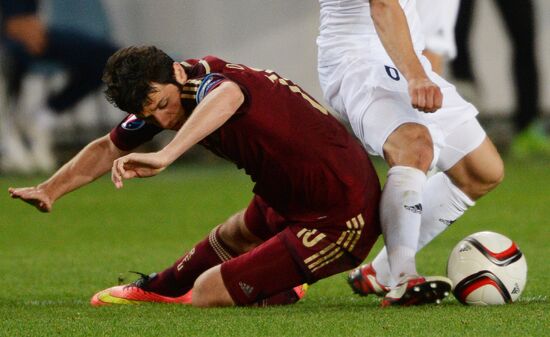 UEFA Euro 2016 qualifier. Russia vs. Liechtenstein