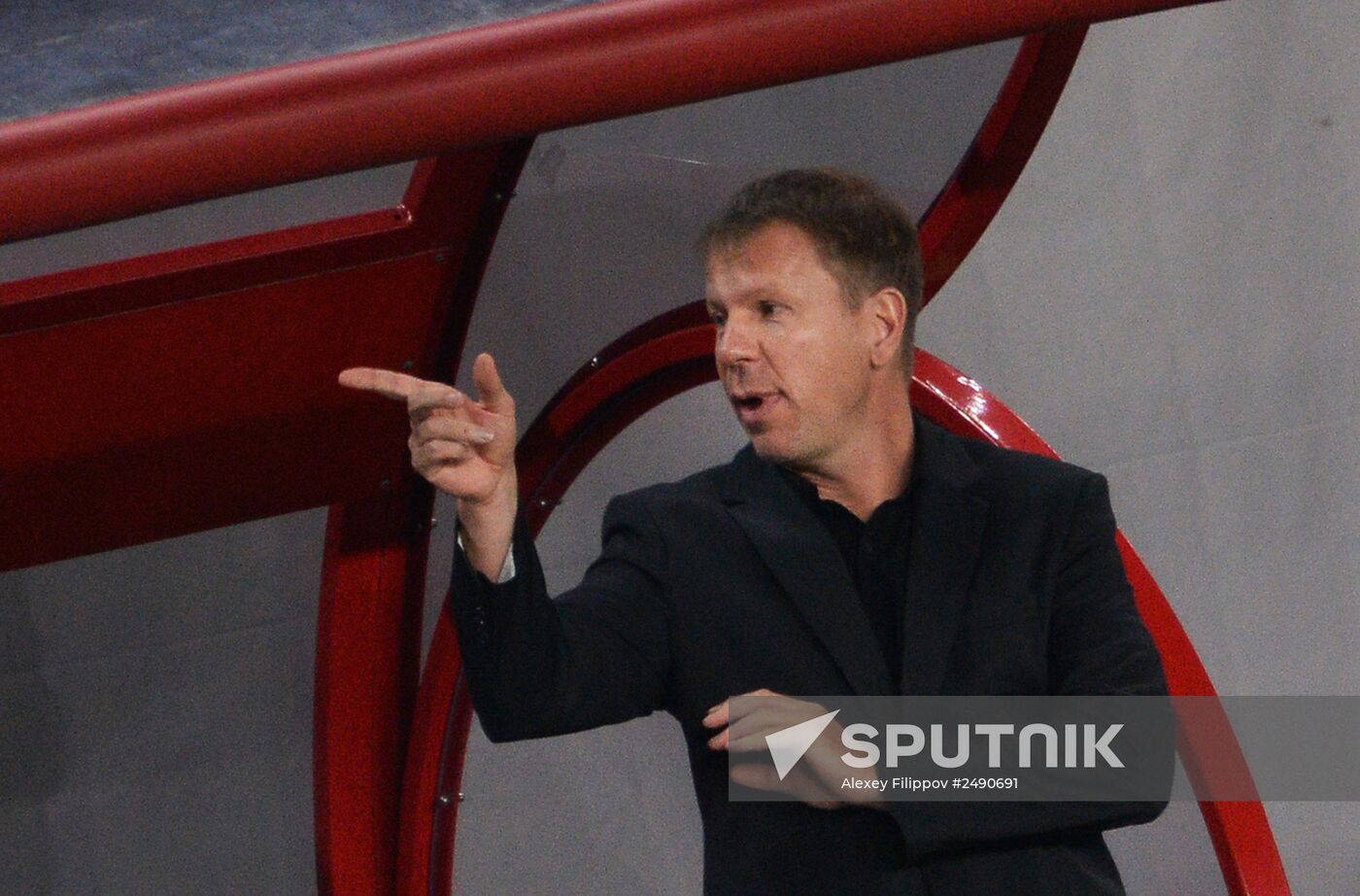 UEFA Euro 2016 qualifier. Russia vs. Liechtenstein