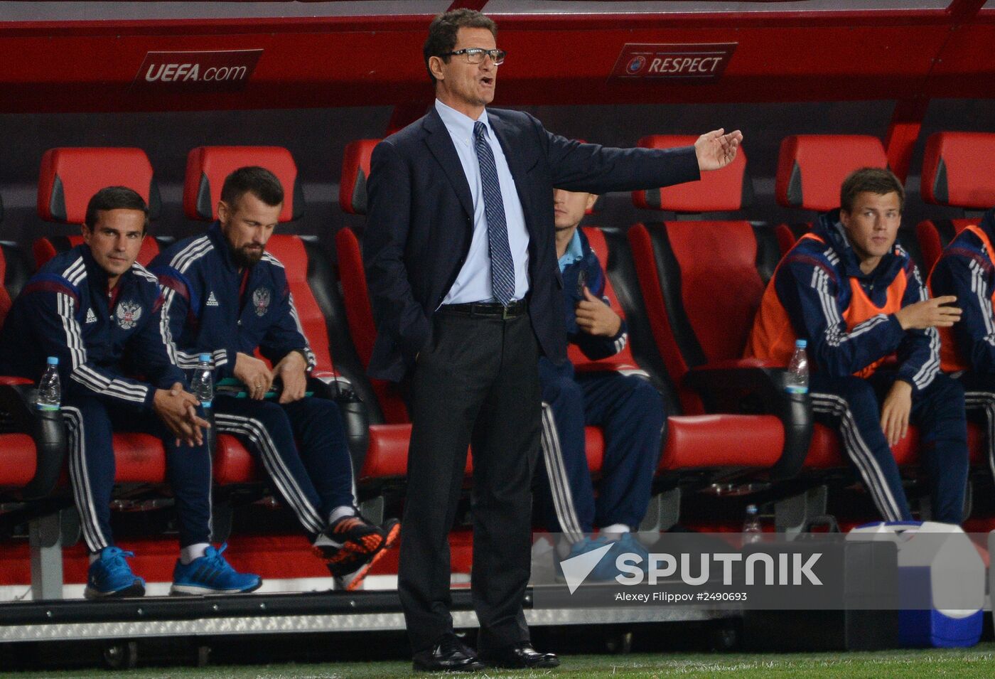 UEFA Euro 2016 qualifier. Russia vs. Liechtenstein