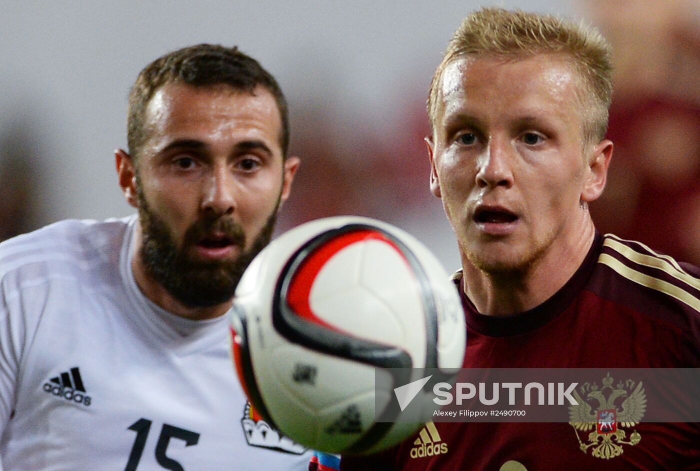 UEFA Euro 2016 qualifier. Russia vs. Liechtenstein