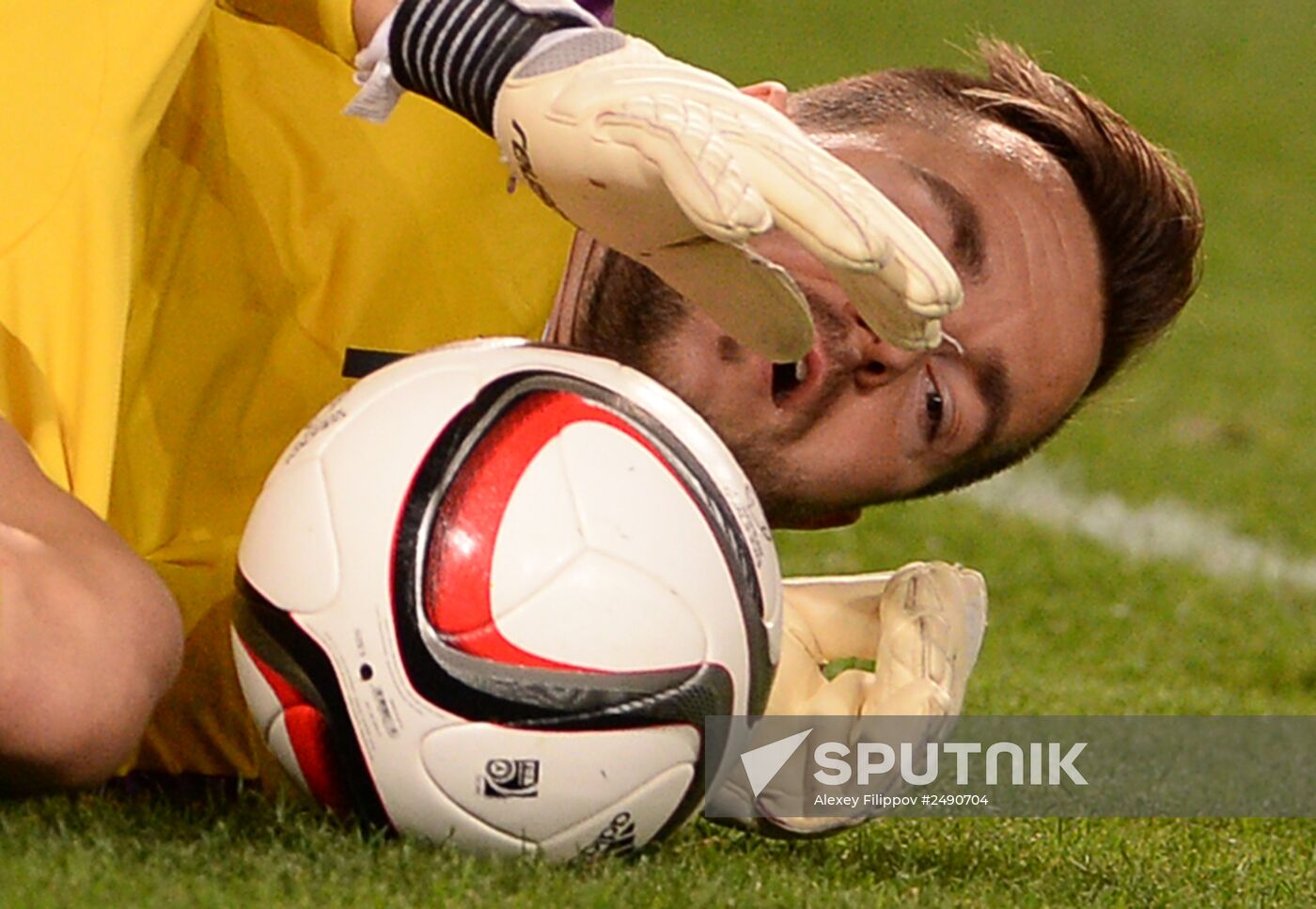 UEFA Euro 2016 qualifier. Russia vs. Liechtenstein