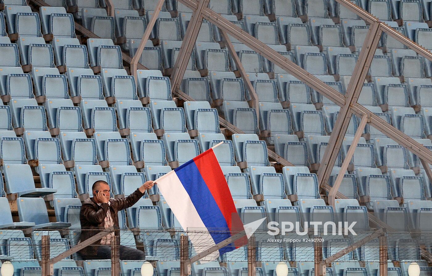 UEFA Euro 2016 qualifier. Russia vs. Liechtenstein
