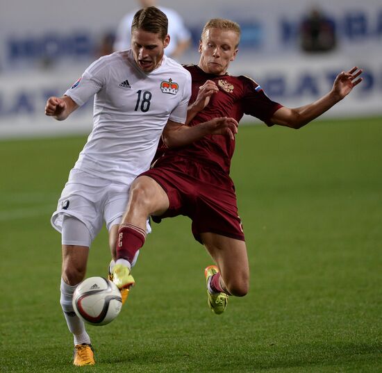 UEFA Euro 2016 qualifier. Russia vs. Liechtenstein