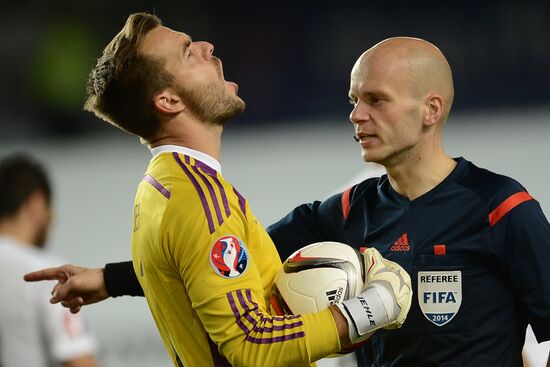 UEFA Euro 2016 qualifier. Russia vs. Liechtenstein