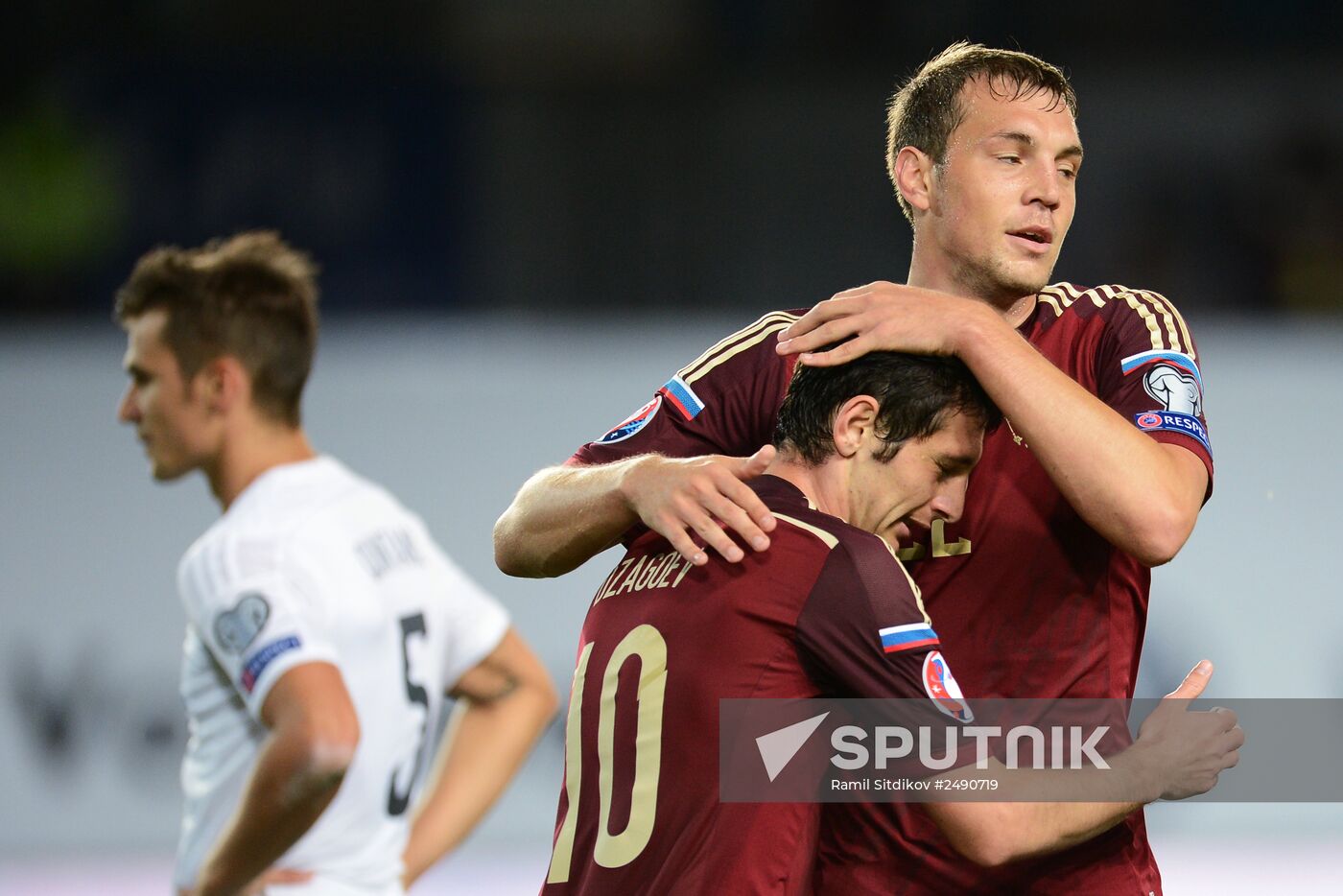 UEFA Euro 2016 qualifier. Russia vs. Liechtenstein