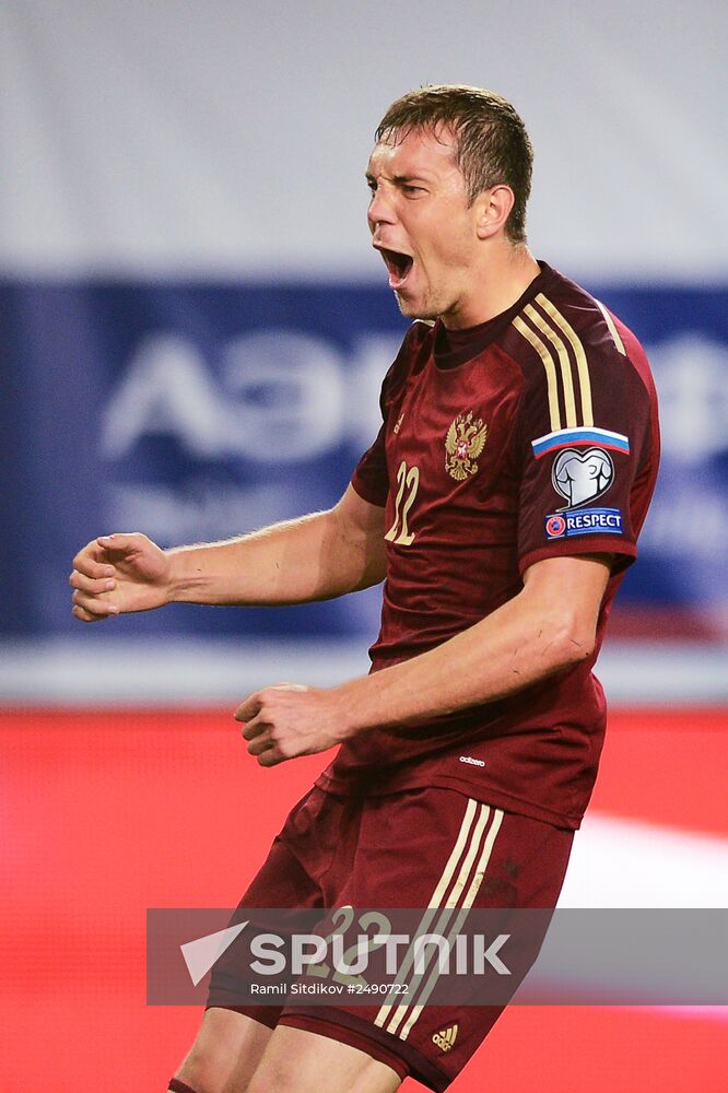 UEFA Euro 2016 qualifier. Russia vs. Liechtenstein
