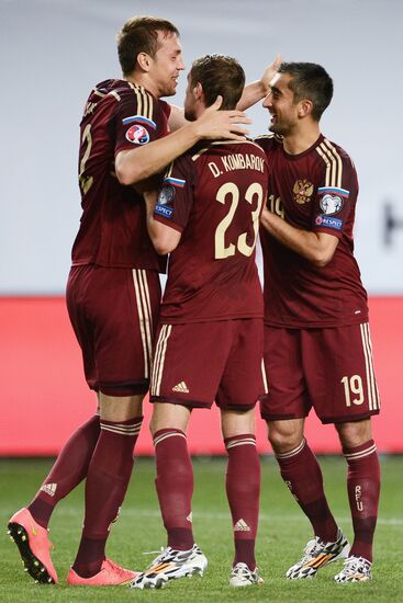 UEFA Euro 2016 qualifier. Russia vs. Liechtenstein