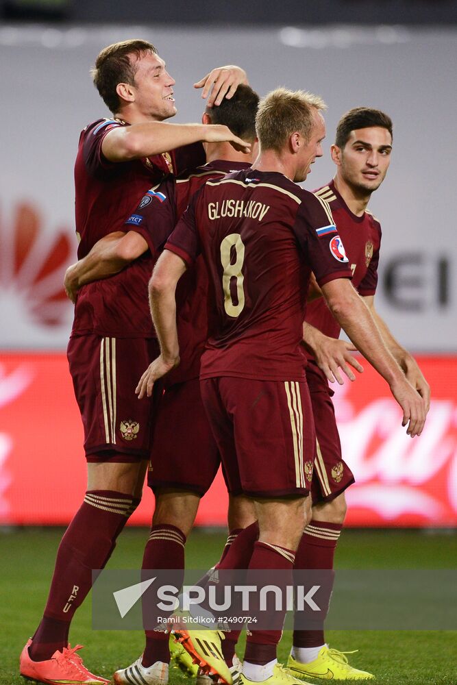 UEFA Euro 2016 qualifier. Russia vs. Liechtenstein