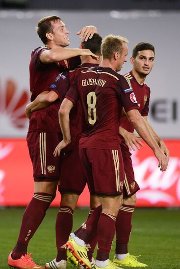 UEFA Euro 2016 qualifier. Russia vs. Liechtenstein