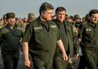 Ukrainian President Petro Poroshenko meeting with servicemen during his visit to the city of Mariupol, Donetsk Region. Location: Ukraine, Donetsk region, Mariupol. Author: Nikolay Lazarenko/Sputnik. Petro Poroshenko visits Mariupol