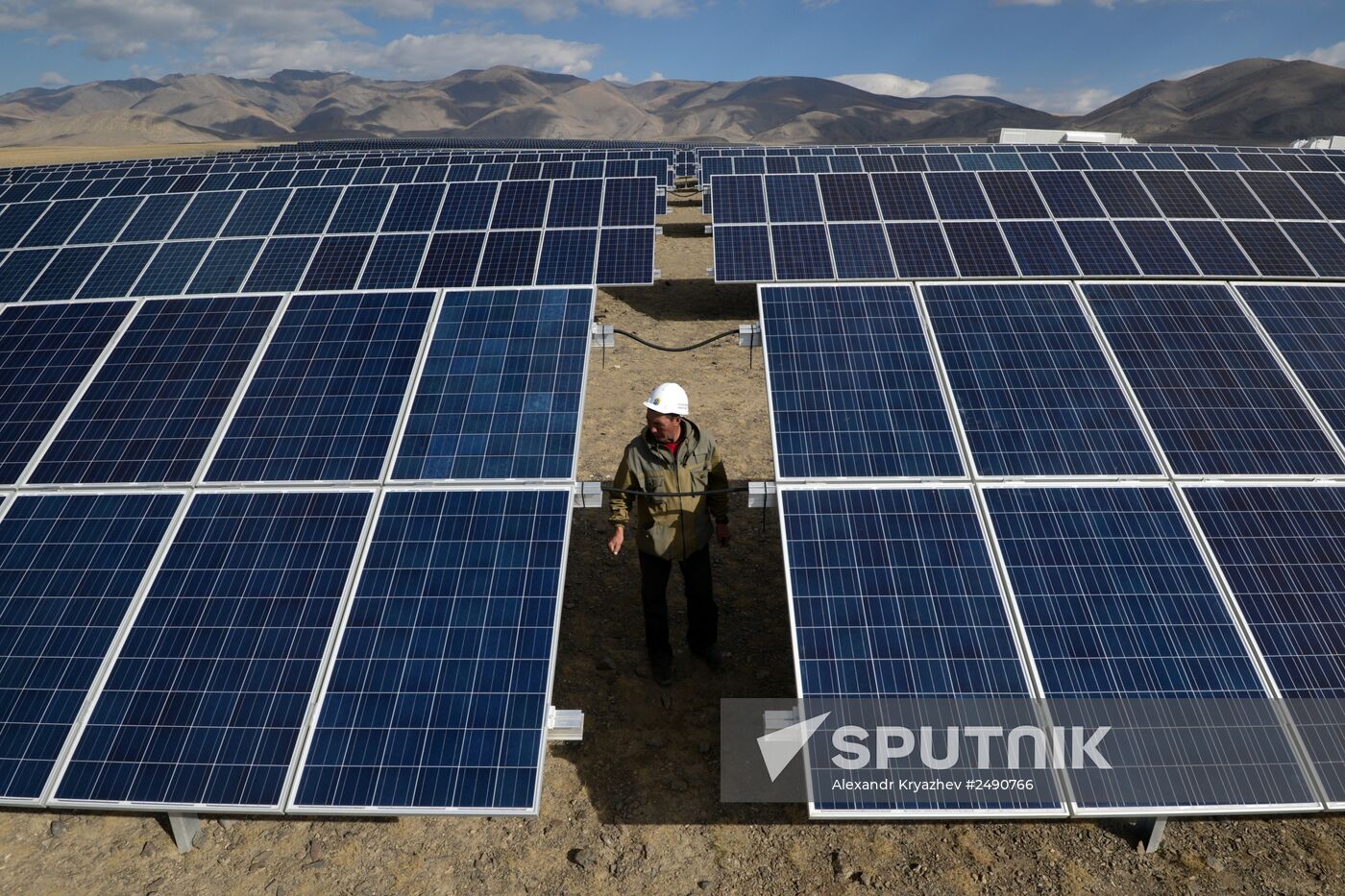 Kosh-Agachskaya solar power plant