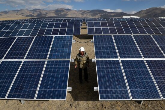 Kosh-Agachskaya solar power plant