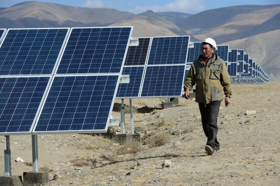 Kosh-Agachskaya solar power plant
