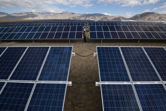 Kosh-Agachskaya solar power plant