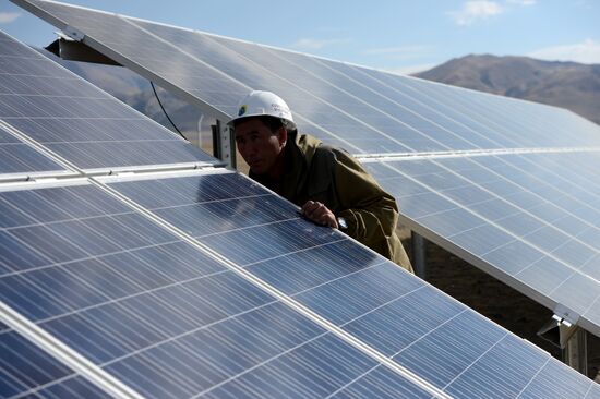 Kosh-Agachskaya solar power plant