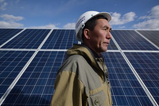 Kosh-Agachskaya solar power plant