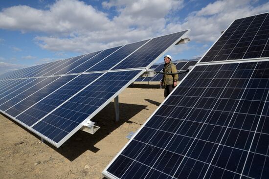 Kosh-Agachskaya solar power plant