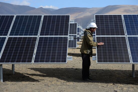 Kosh-Agachskaya solar power plant