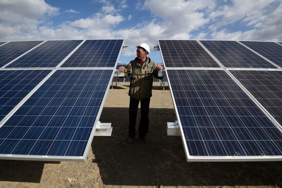 Kosh-Agachskaya solar power plant
