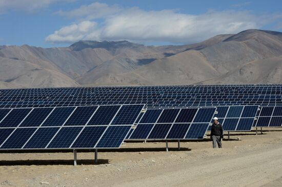 Kosh-Agachskaya solar power plant