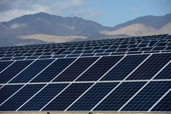 Kosh-Agachskaya solar power plant