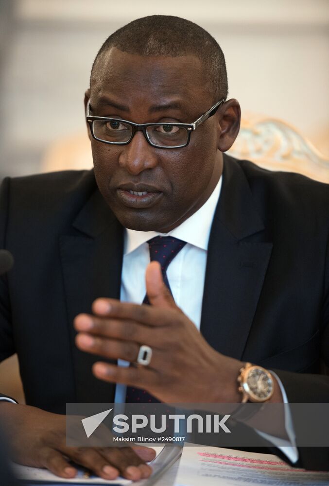 Talks between foreign ministers of Russia and Republic of Mali
