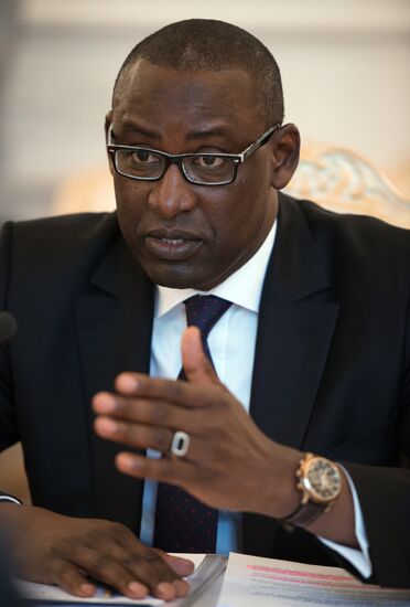 Talks between foreign ministers of Russia and Republic of Mali