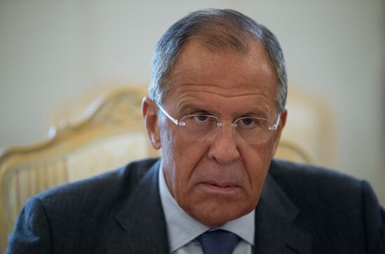 Talks between foreign ministers of Russia and Republic of Mali