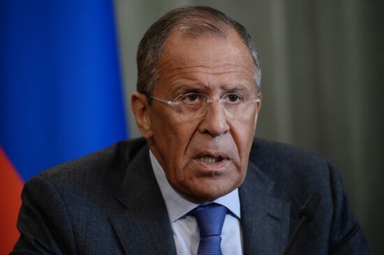 Talks between foreign ministers of Russia and Republic of Mali