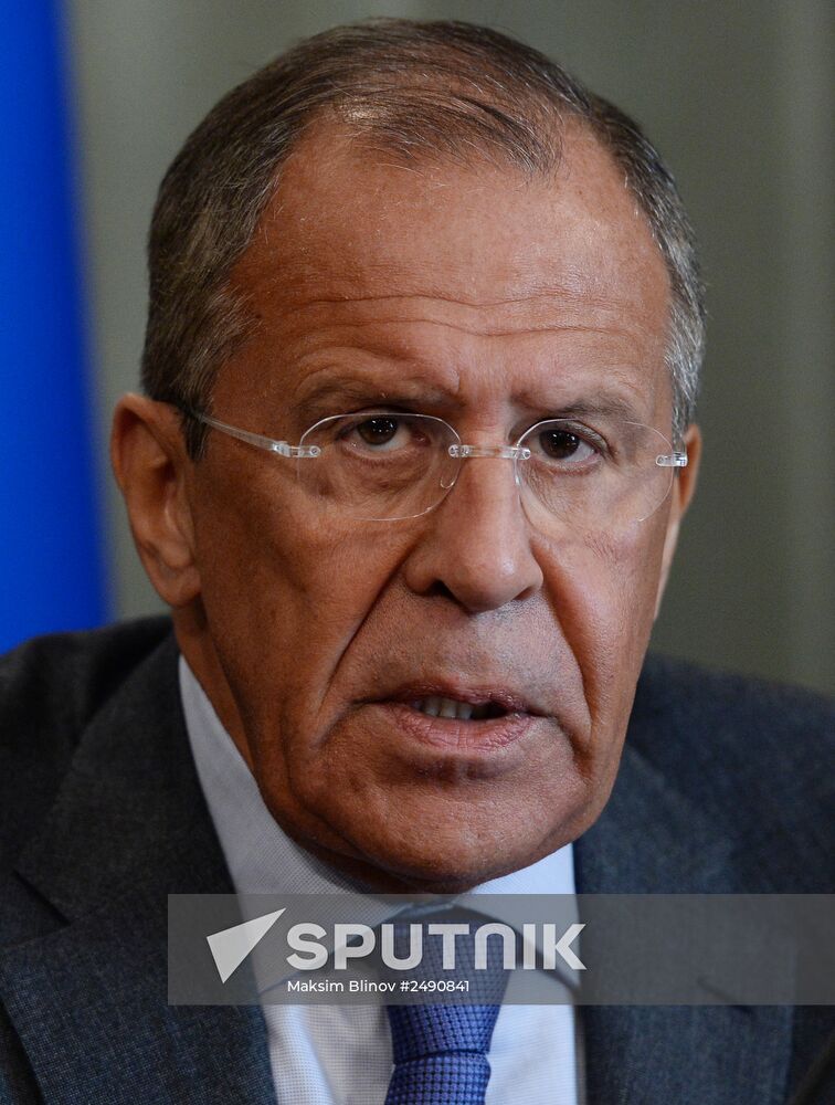 Talks between foreign ministers of Russia and Republic of Mali