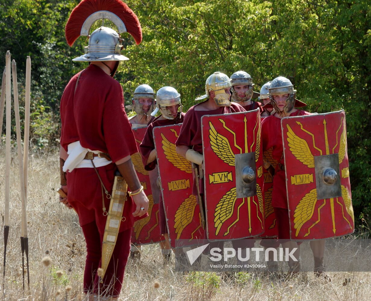 Antiquity Day at Crimean Military Historical Festival
