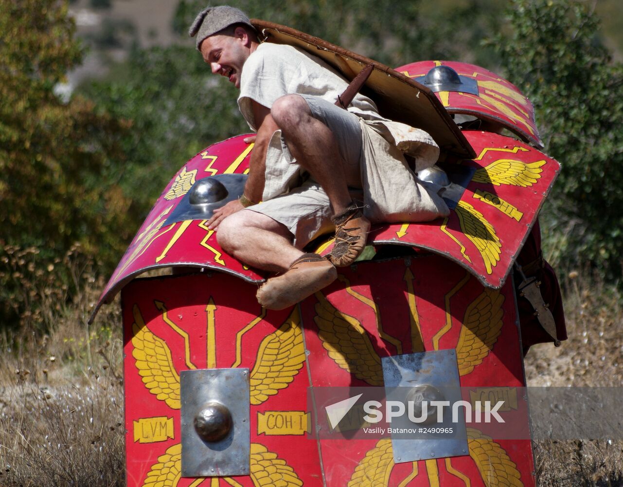 Antiquity Day at Crimean Military Historical Festival