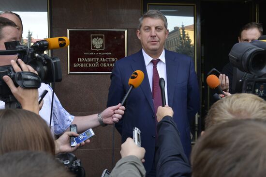 Alexander Bogomaz appointed Acting Governor of Bryansk Region