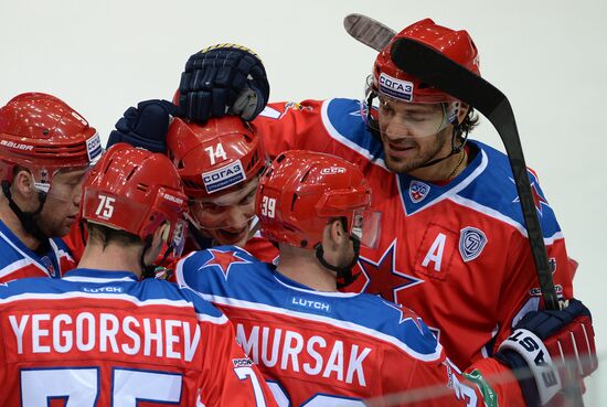 KHL. CSKA vs. Traktor