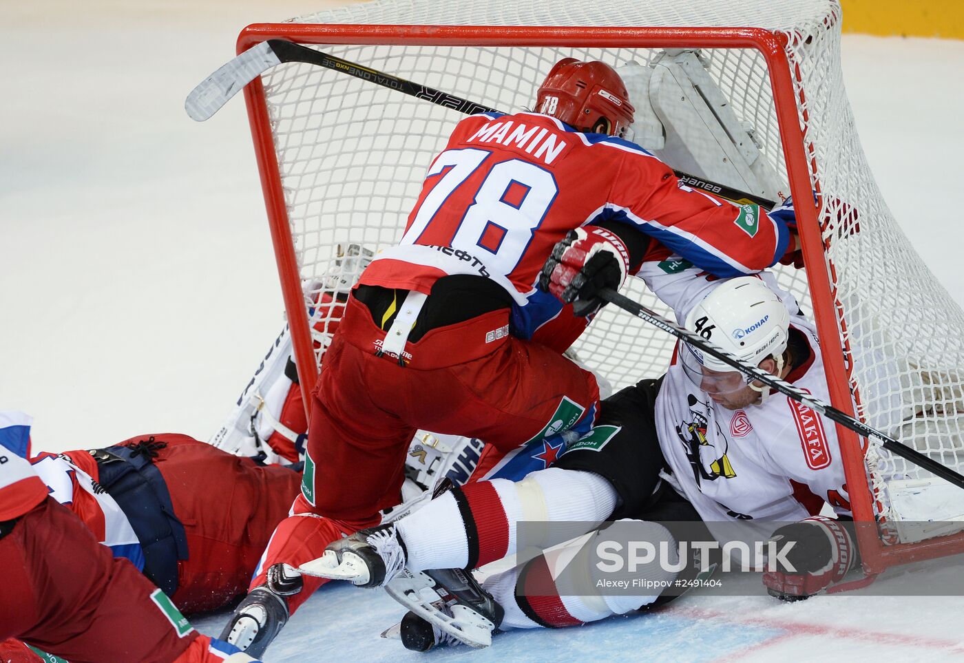 KHL. CSKA vs. Traktor